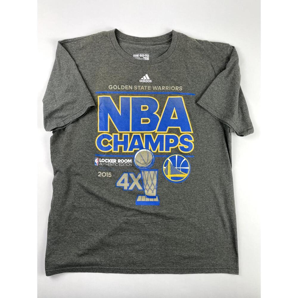 The Go To Tee Shirt Golden State Warriors Mens Gray Short Sleeves